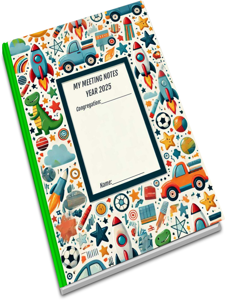 My Kingdom Hall Journal: Interactive Bible Notes for Kids (Ages 4-7)