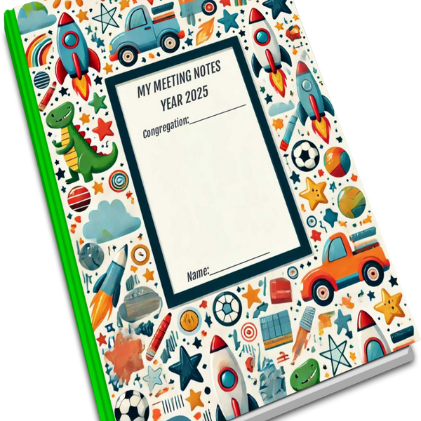 My Kingdom Hall Journal: Interactive Bible Notes for Kids (Ages 4-7)